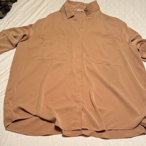 Plus size blouse it’s pretty long and flowy